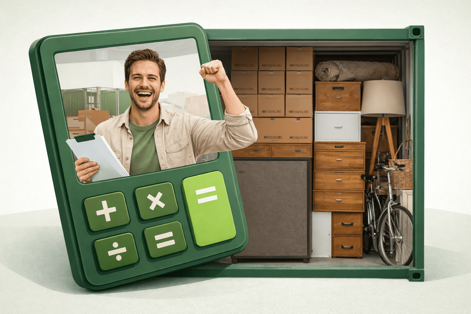 Opslagruimte calculator Van Eijk