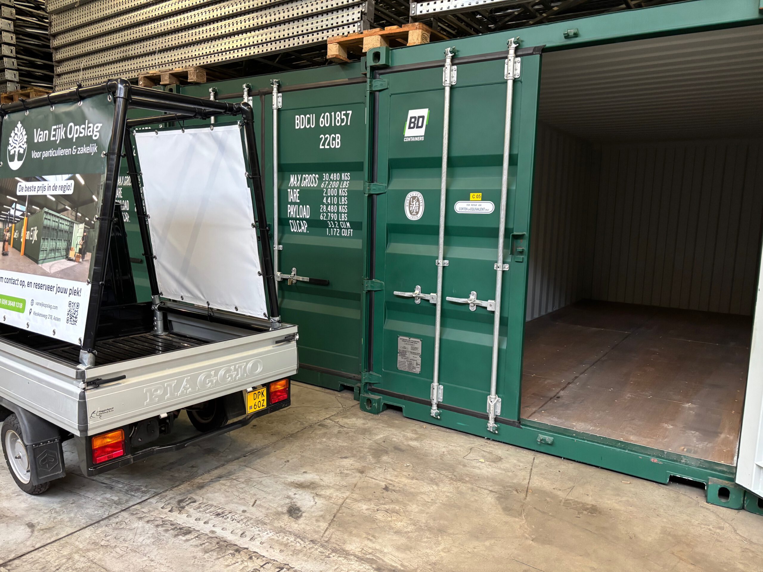 Opslagruimte sfeerbeeld