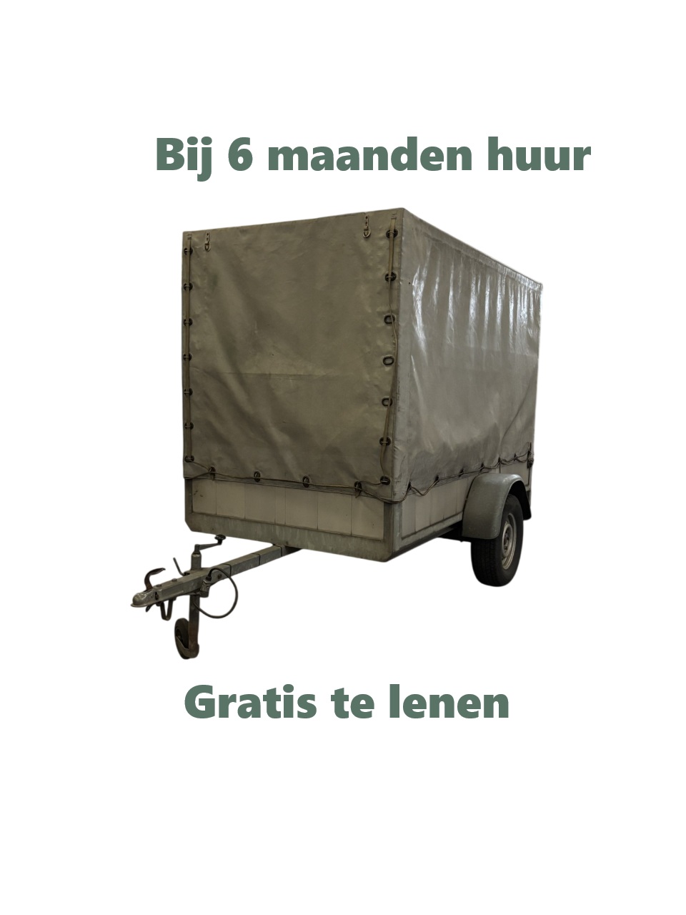Gratis aanhanger lenen